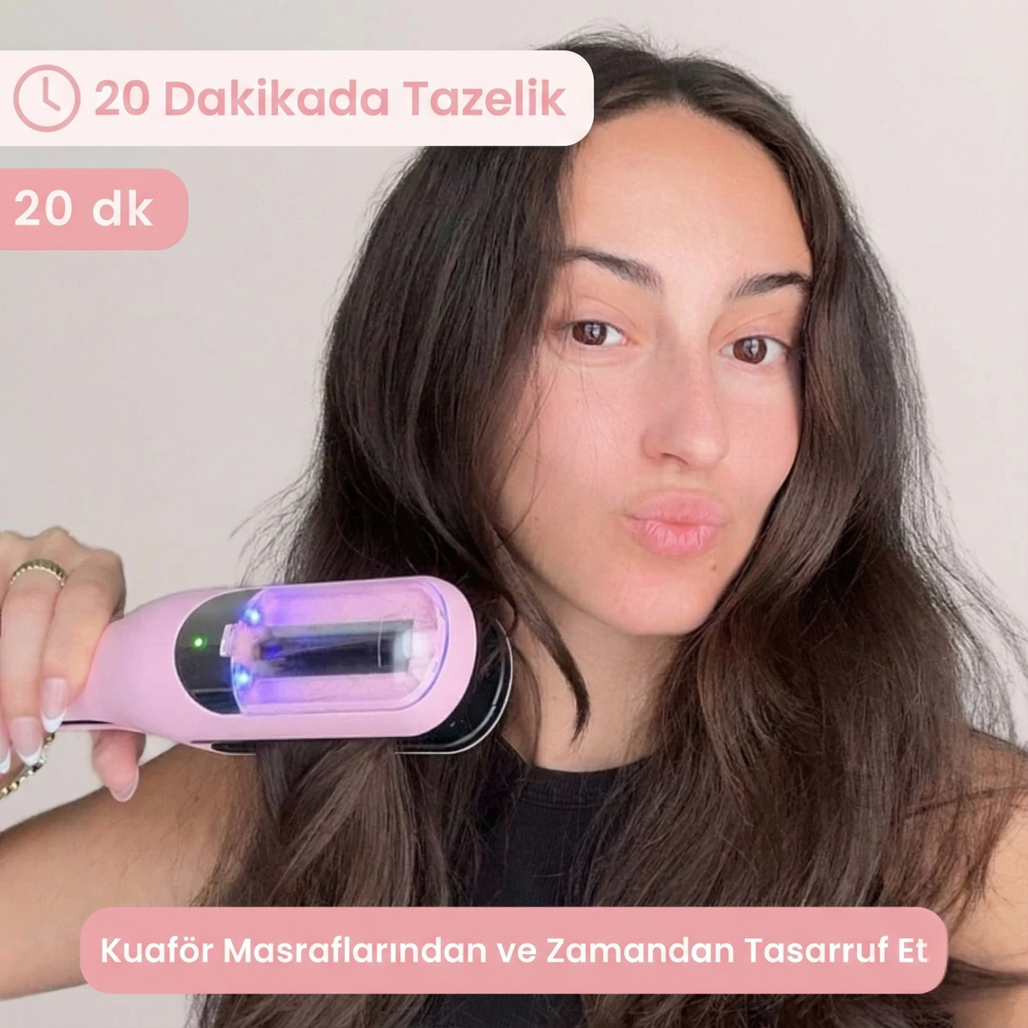 Lissora™ Akıllı Kırık Temizleyici & Saç Onarım Cihazı